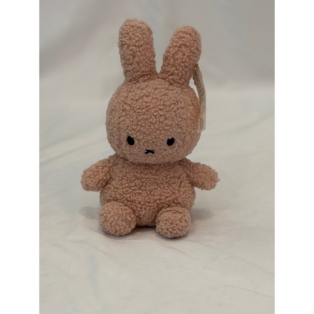 Miffy Nijntje Teddy Plush Bunny Rabbit 10 Inch Terracotta Pink Dick Bruna NWT